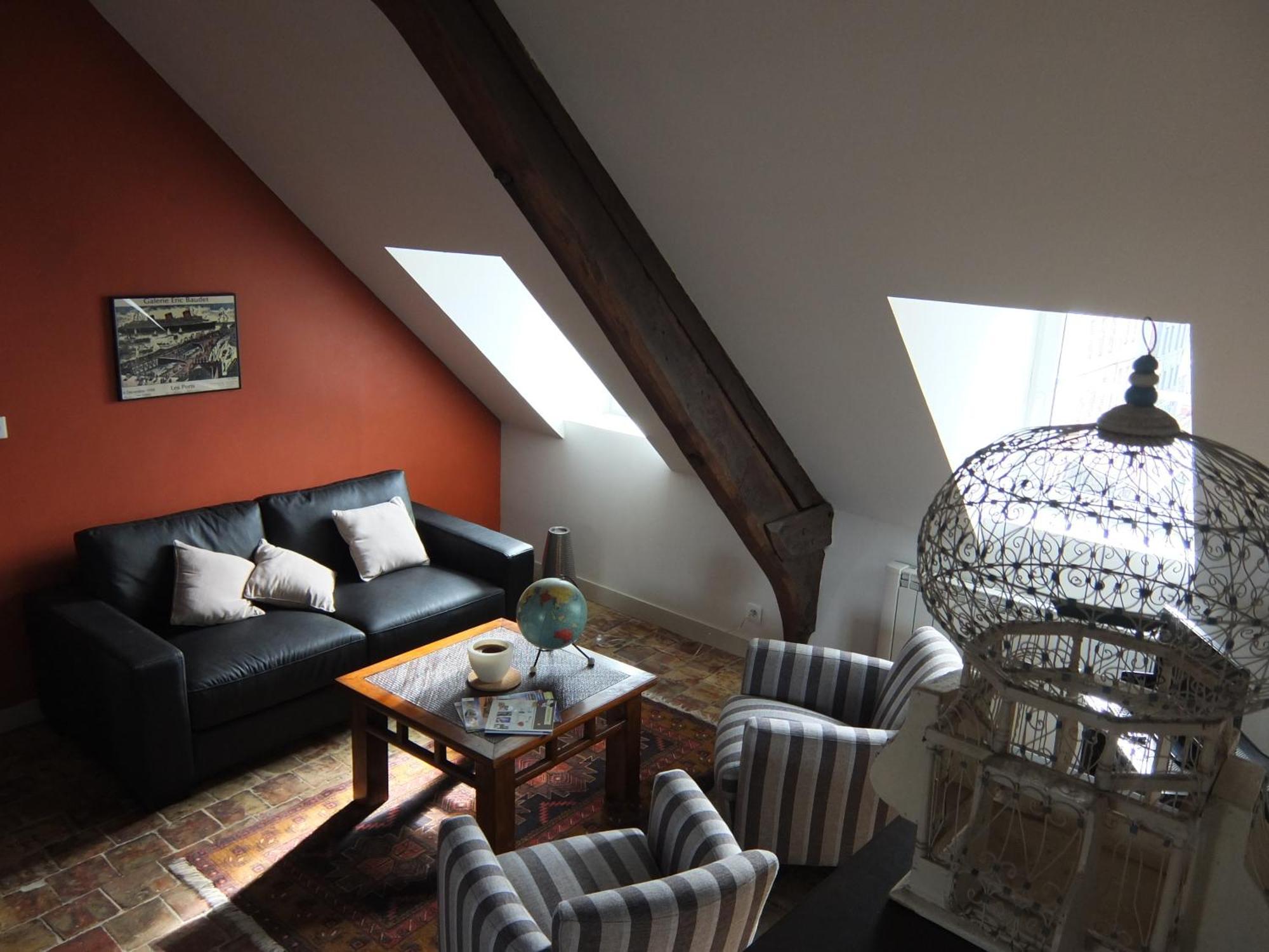 Appartement Mansion Victorine à Honfleur Extérieur photo